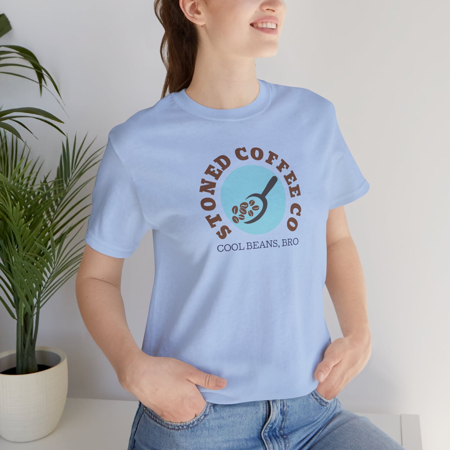 T-Shirt - Stoned Coffee Co, Cool Beans Bro Graphic Tee