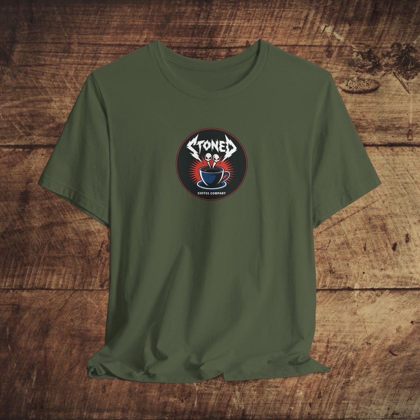 Stoned Coffee Company Unisex Tee - Escaping Music Souls