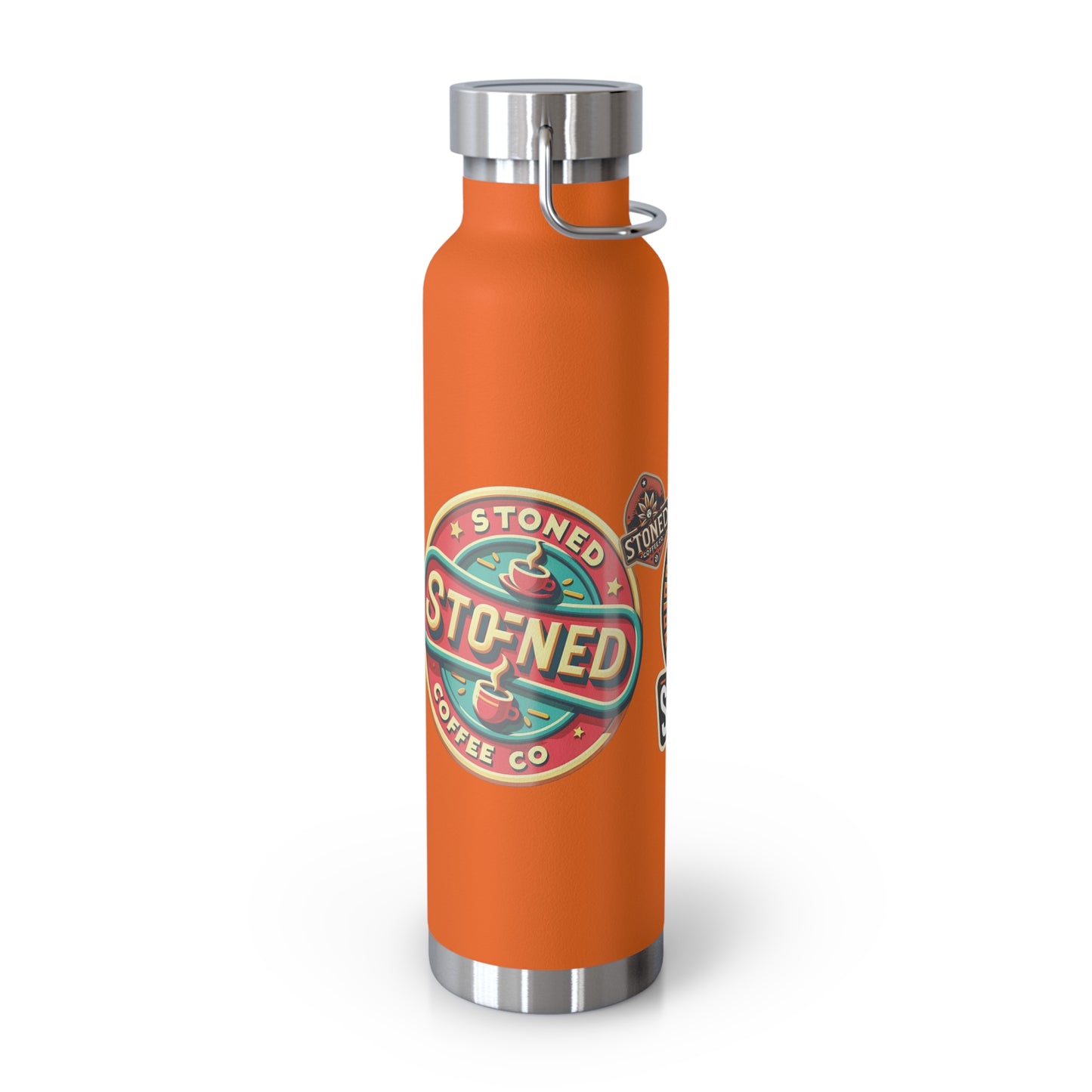 Stoned Coffee Co Copper Vacuum Insulated Bottle, 22oz