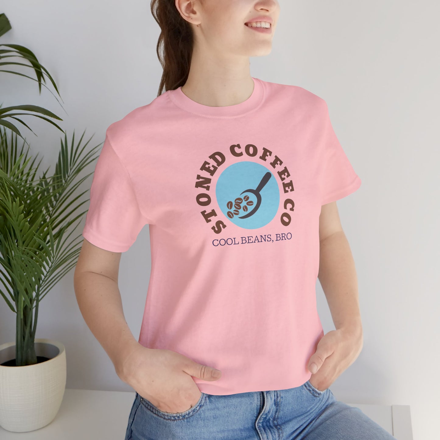 T-Shirt - Stoned Coffee Co, Cool Beans Bro Graphic Tee