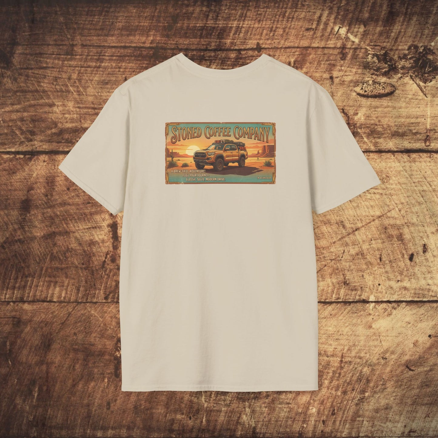 'Stoned Coffee Company' Offroading /Overlanding Tacoma T-Shirt