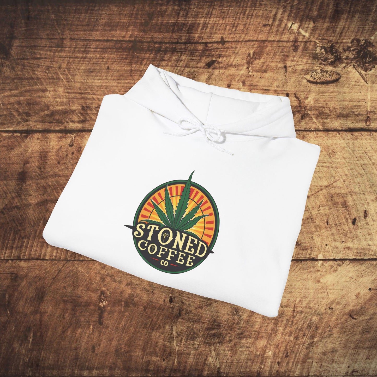 Hooded Sweatshirt Stoned Coffee Co Logo 3