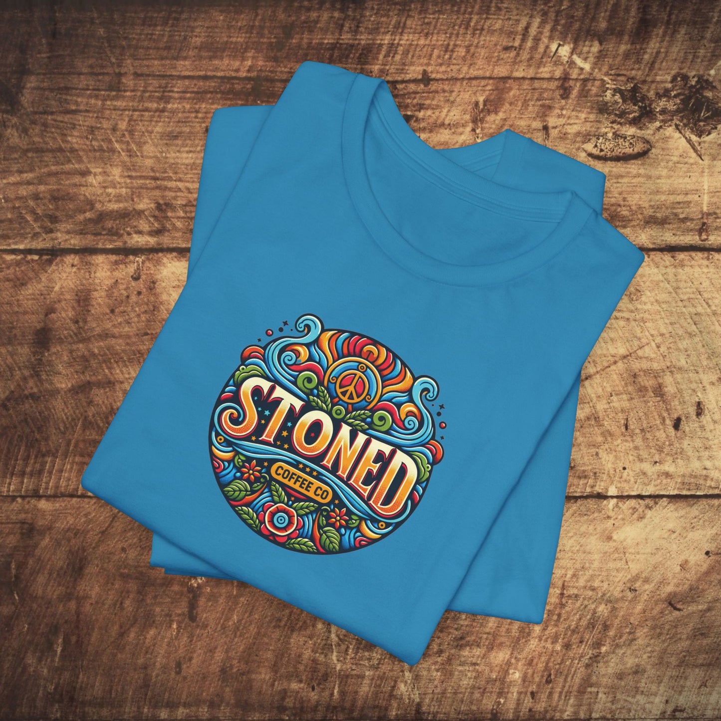 Unisex Tee Stoned Coffee Co Logo 1