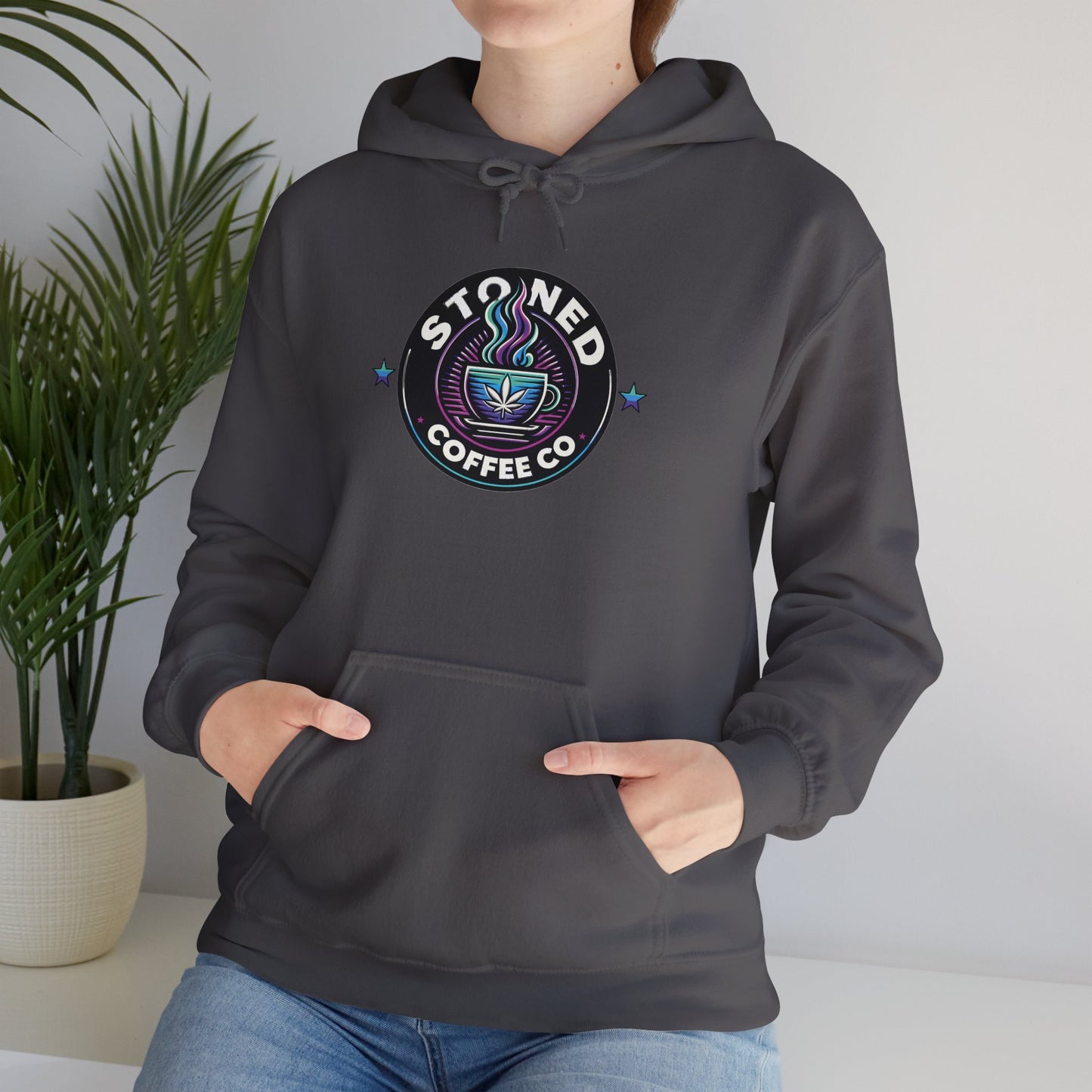 Hooded Sweatshirt - Stoned Coffee Company Logo 5