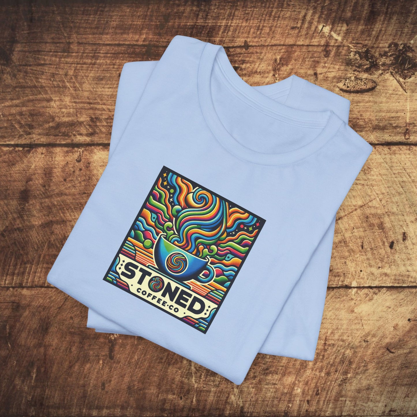 Coffee Art T-Shirt - Stoned Coffee Company Logo