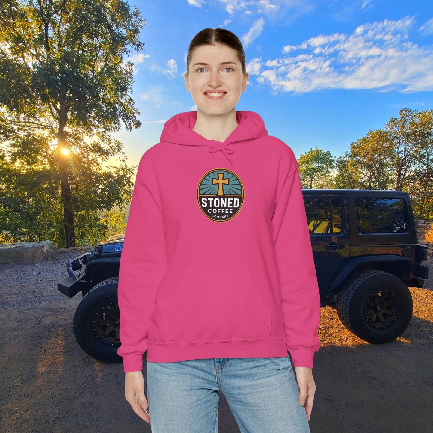 STONED COFFEE COMPANY HOODIE, Pray Often, Read Your Bible, Seek the Truth, Trust in God