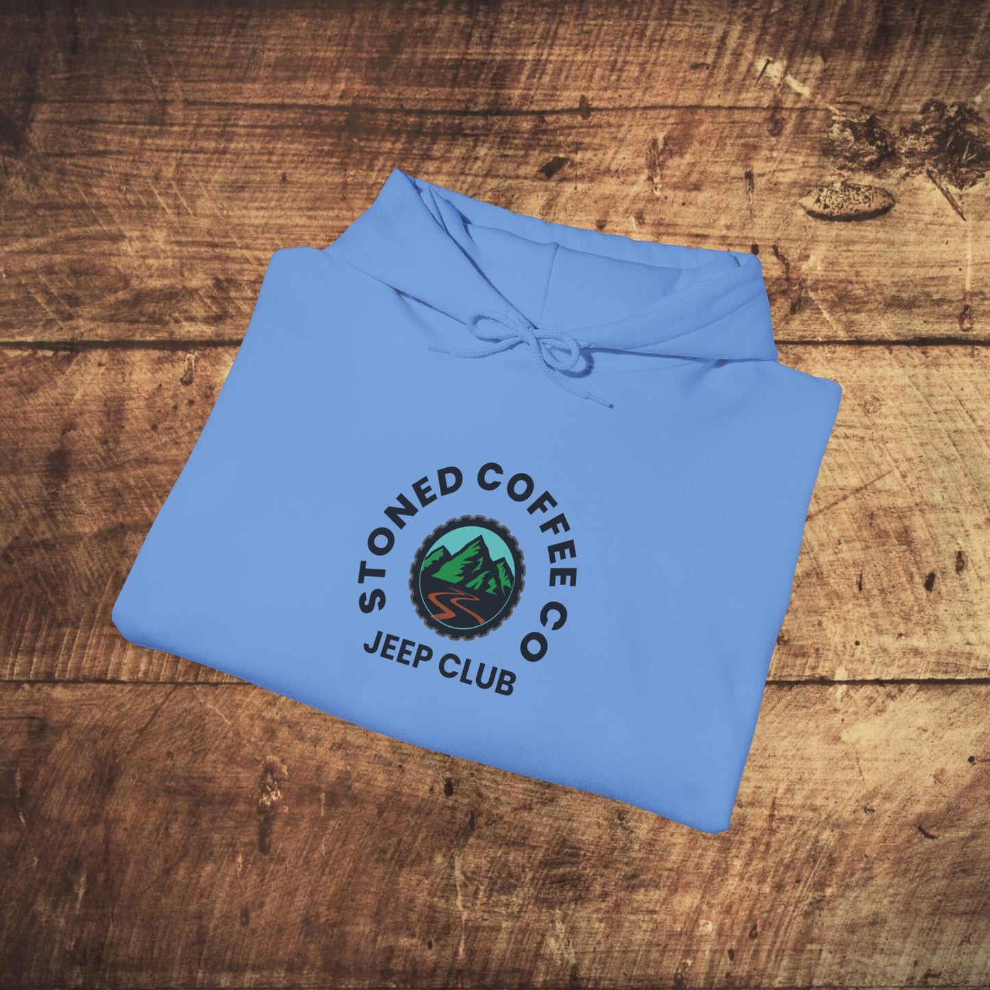 Hooded Sweatshirt Stoned Coffee Co Jeeper Club
