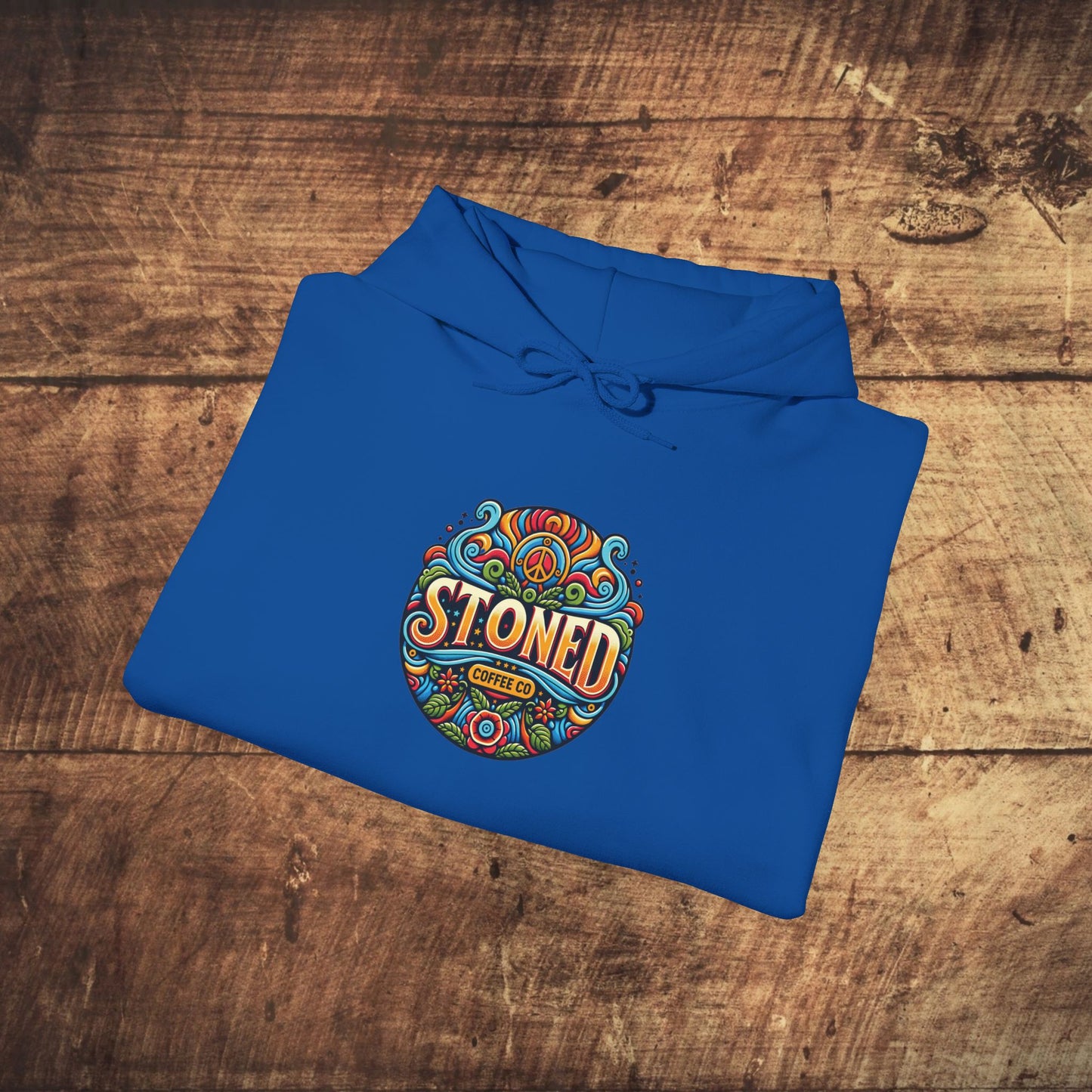 Hooded Sweatshirt Stoned Coffee Company Logo 1