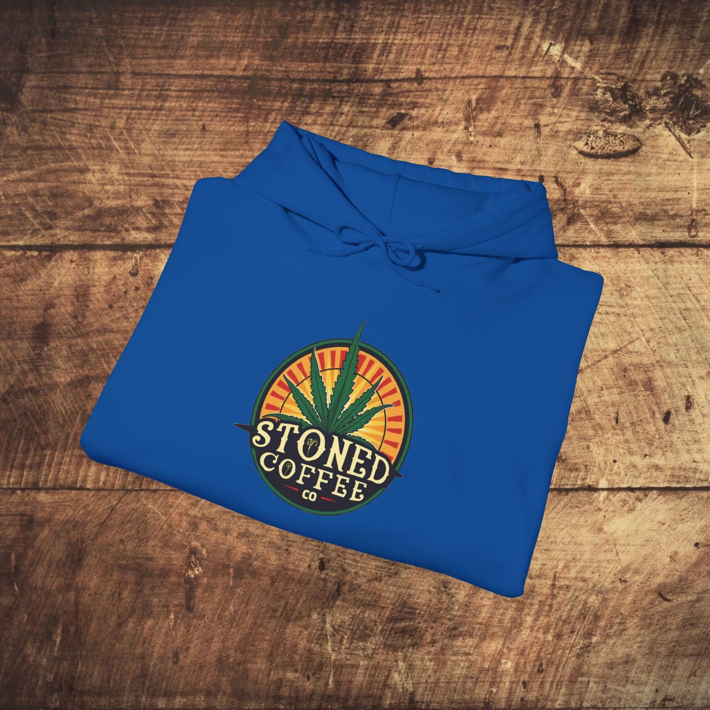 Hooded Sweatshirt Stoned Coffee Co Logo 3