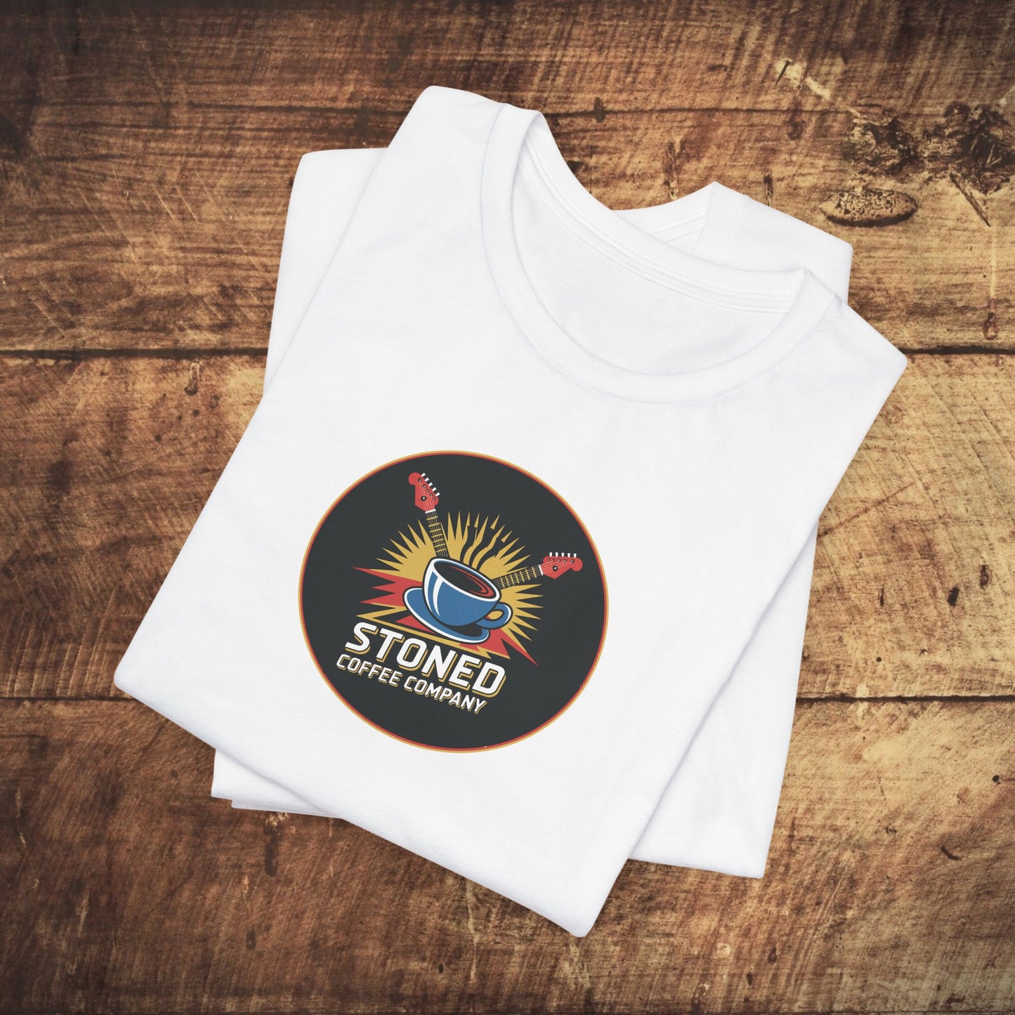 Stoned Coffee Company Rock n Roll Coffee Tee