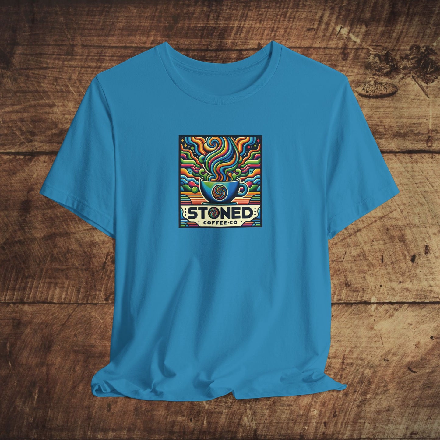 Coffee Art T-Shirt - Stoned Coffee Company Logo