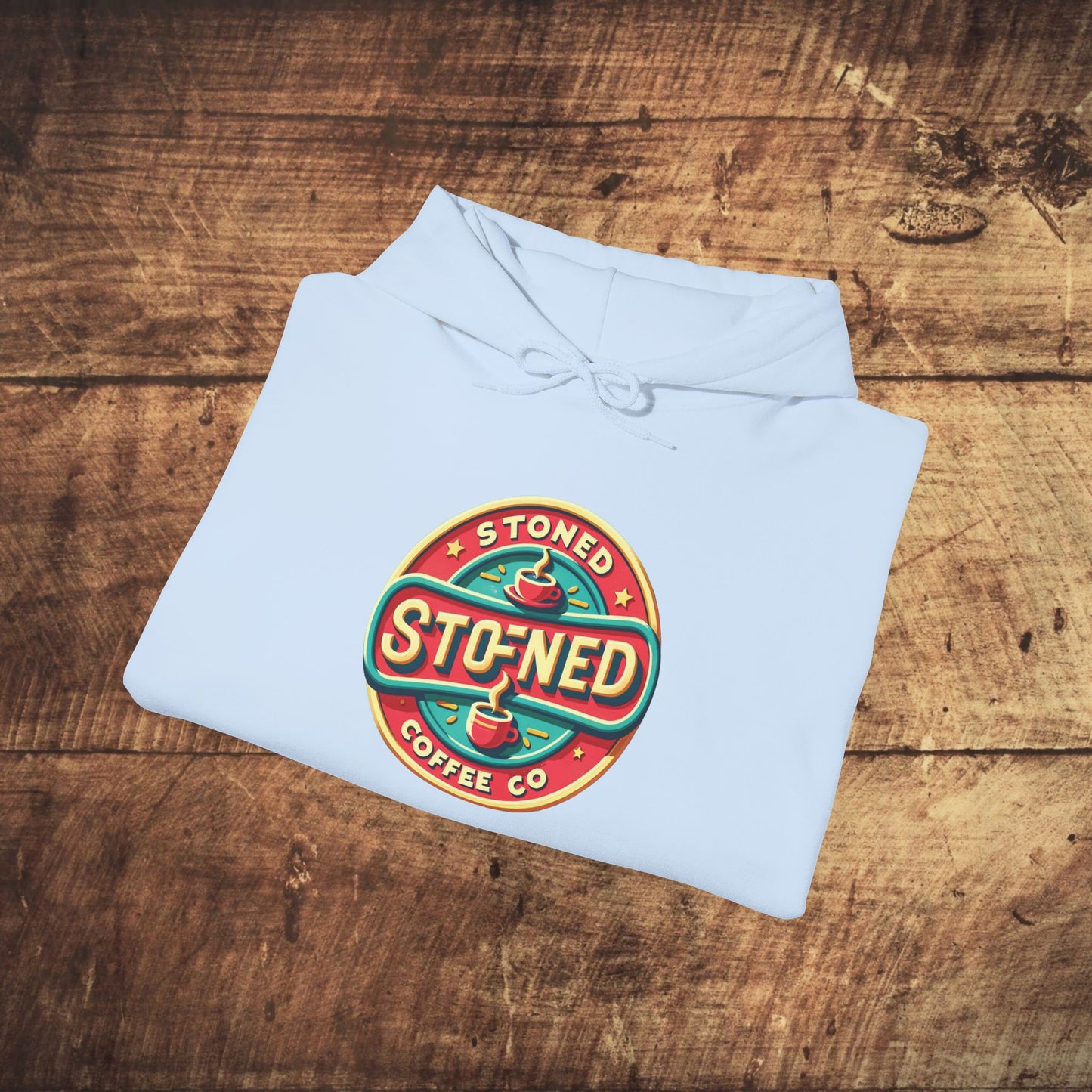 Hooded Sweatshirt - Stoned Coffee Co Logo 2