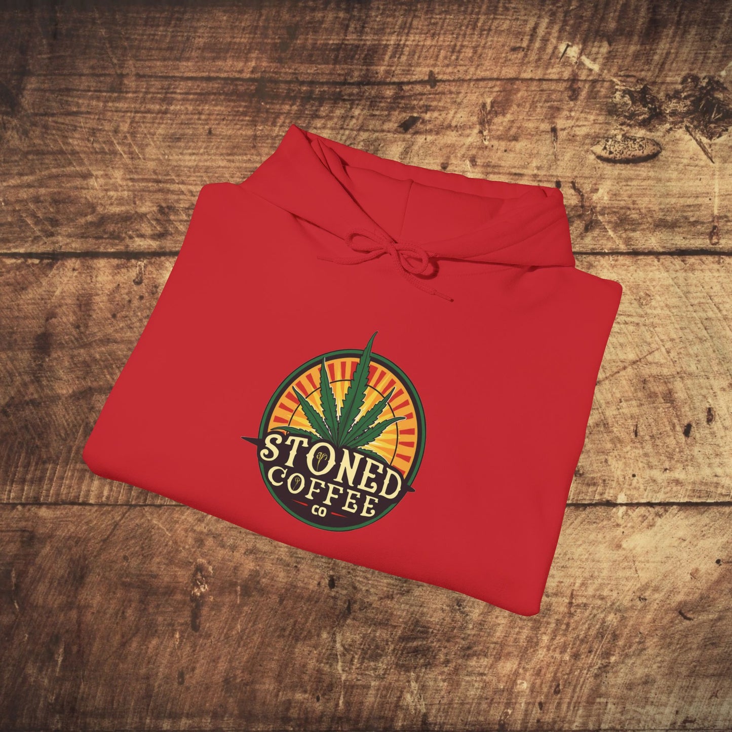 Hooded Sweatshirt Stoned Coffee Co Logo 3