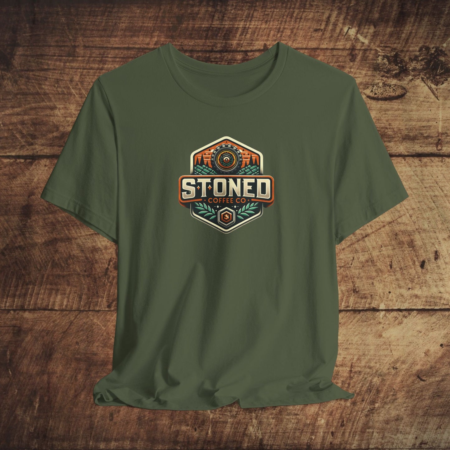 Stoned Coffee Company Offroad Logo T-Shirt Unisex Tee