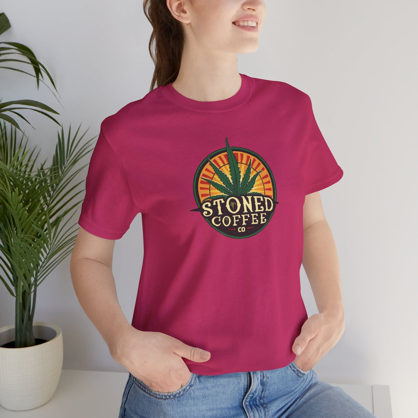 Stoned Coffee Co Unisex Tee Logo 3