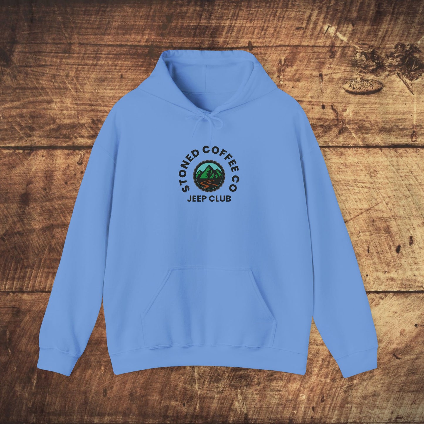 Hooded Sweatshirt Stoned Coffee Co Jeeper Club