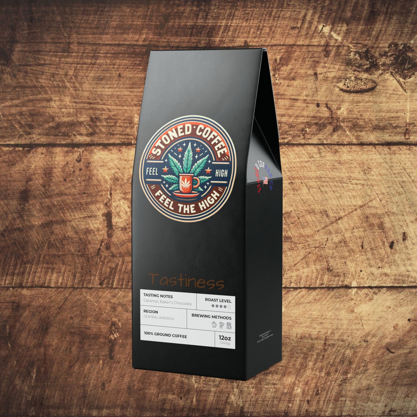 Stoned Coffee Company Flathead Valley Coffee Blend (Medium-Dark Roast)