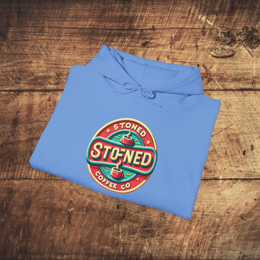 Hooded Sweatshirt - Stoned Coffee Co Logo 2