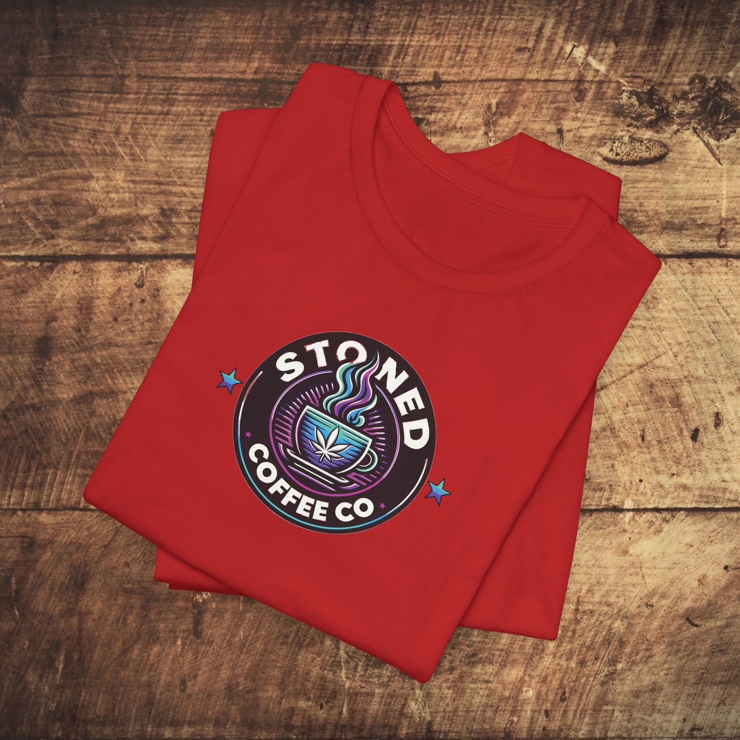 T-Shirt Stoned Coffee Company Logo 5 Unisex