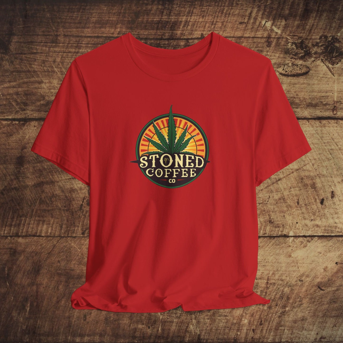 Stoned Coffee Co Unisex Tee Logo 3