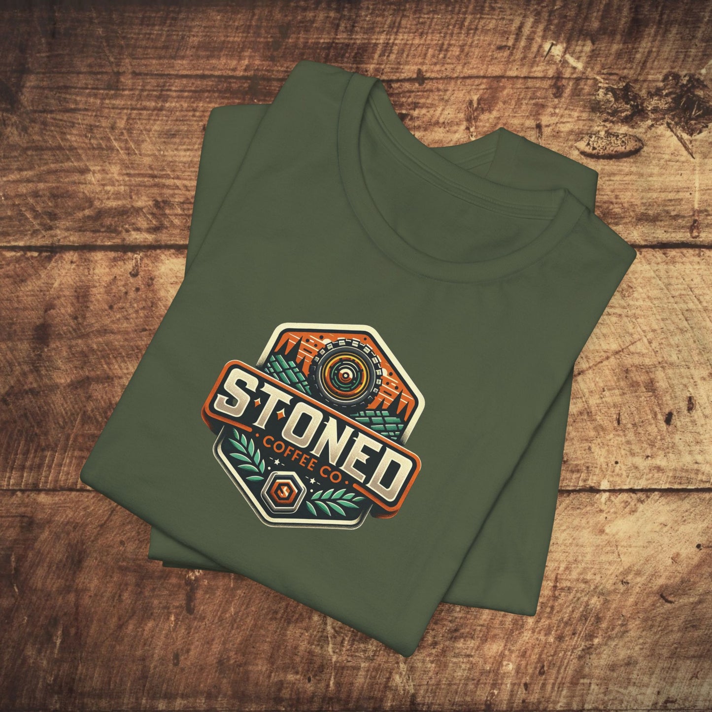 Stoned Coffee Company Offroad Logo T-Shirt Unisex Tee