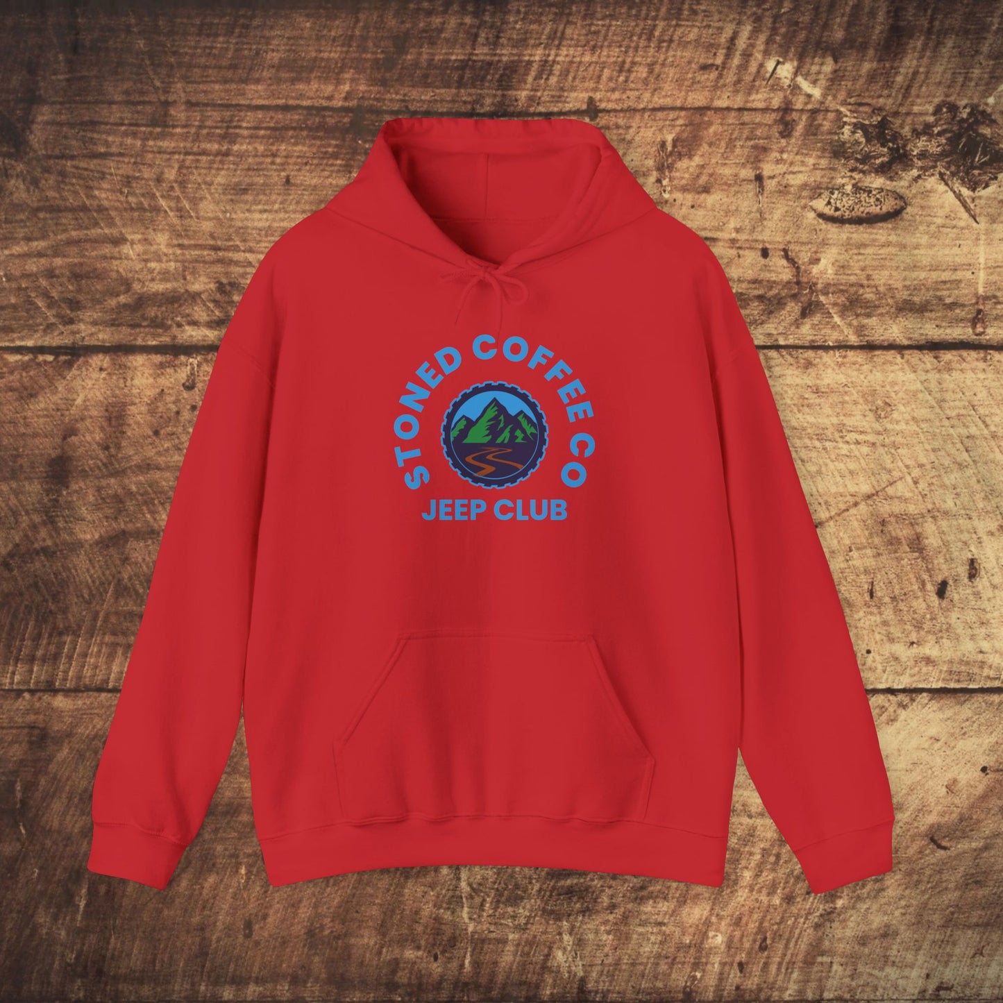 Hooded Sweatshirt Stoned Coffee Co Jeeper Club