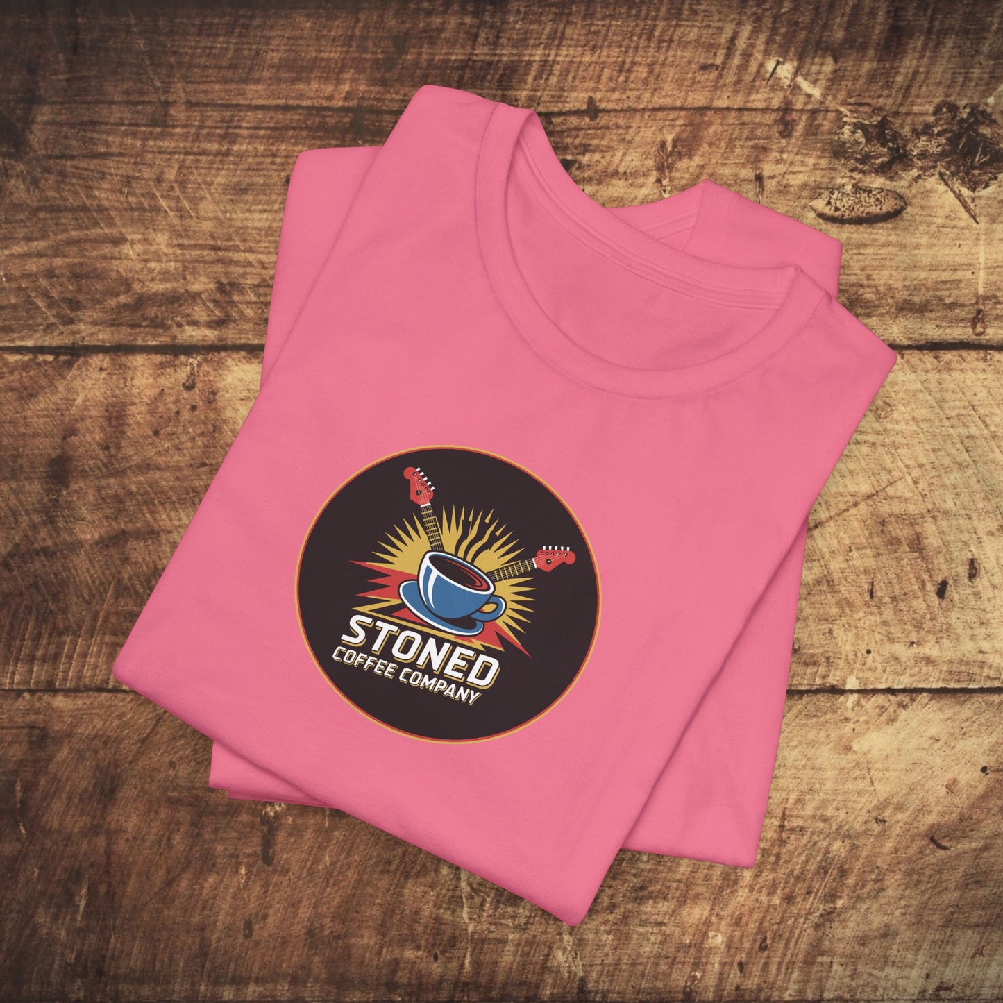 Stoned Coffee Company Rock n Roll Coffee Tee