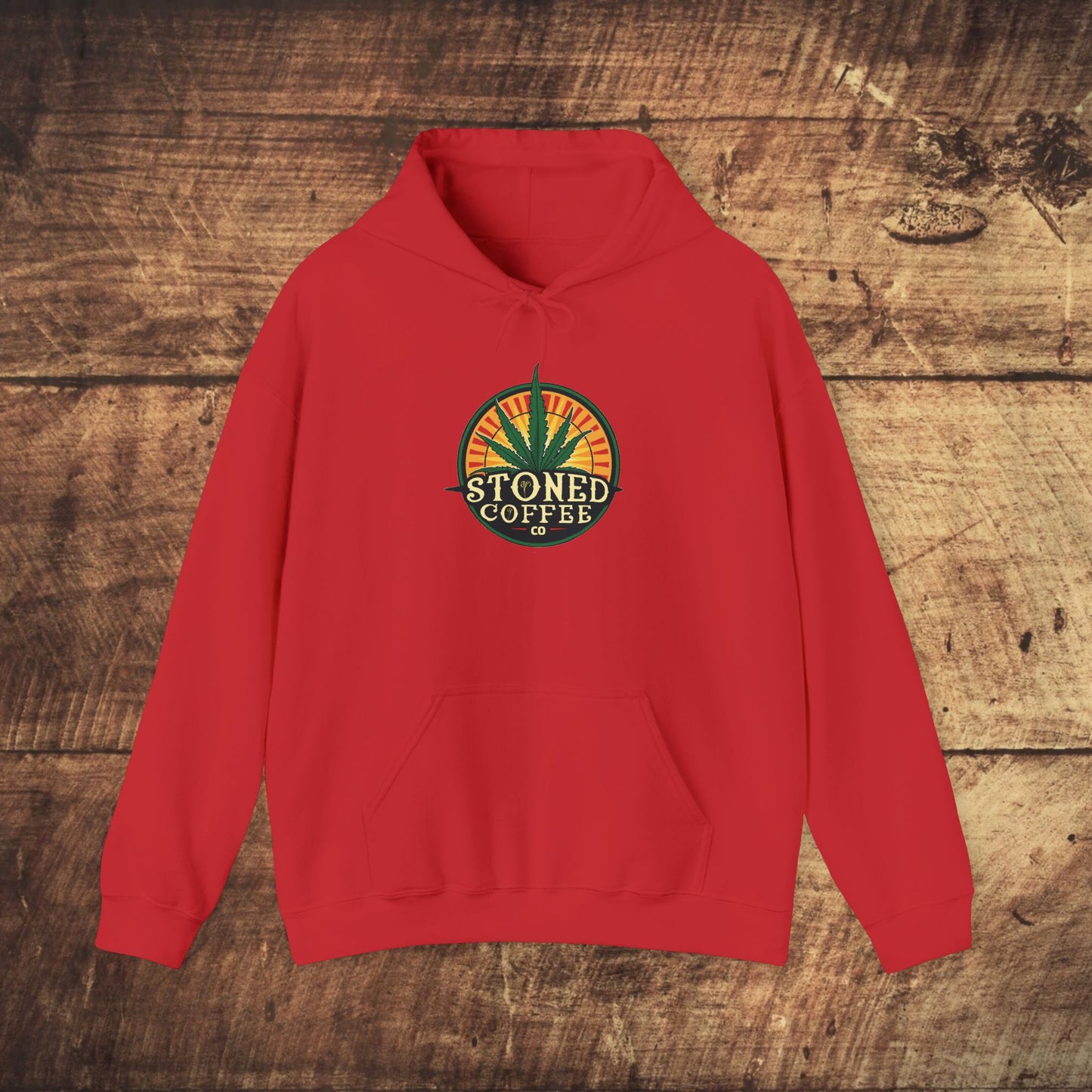 Hooded Sweatshirt Stoned Coffee Co Logo 3