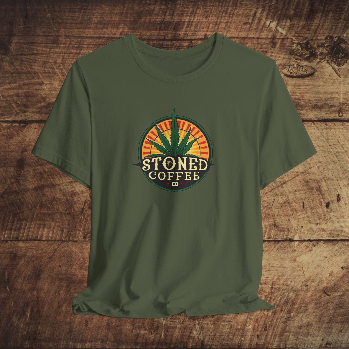 Stoned Coffee Co Unisex Tee Logo 3