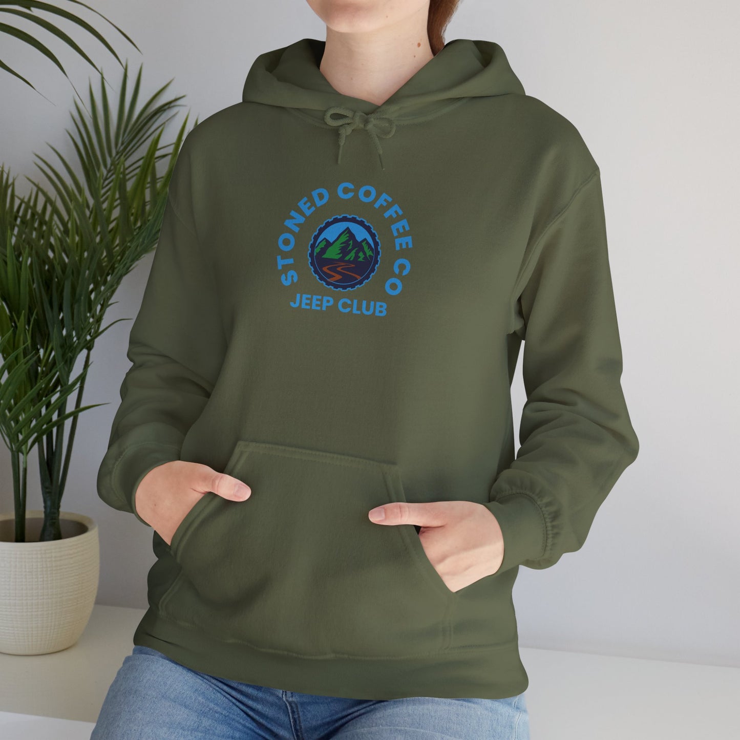 Hooded Sweatshirt Stoned Coffee Co Jeeper Club