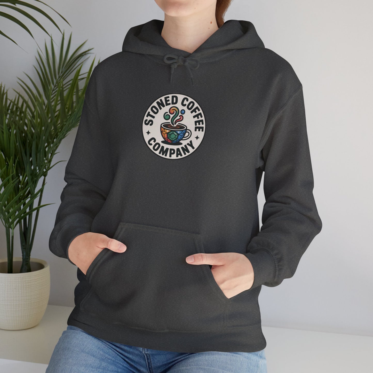 Stoned Coffee Company 'How Does God make his Coffee? Hebrews it' Hoodie