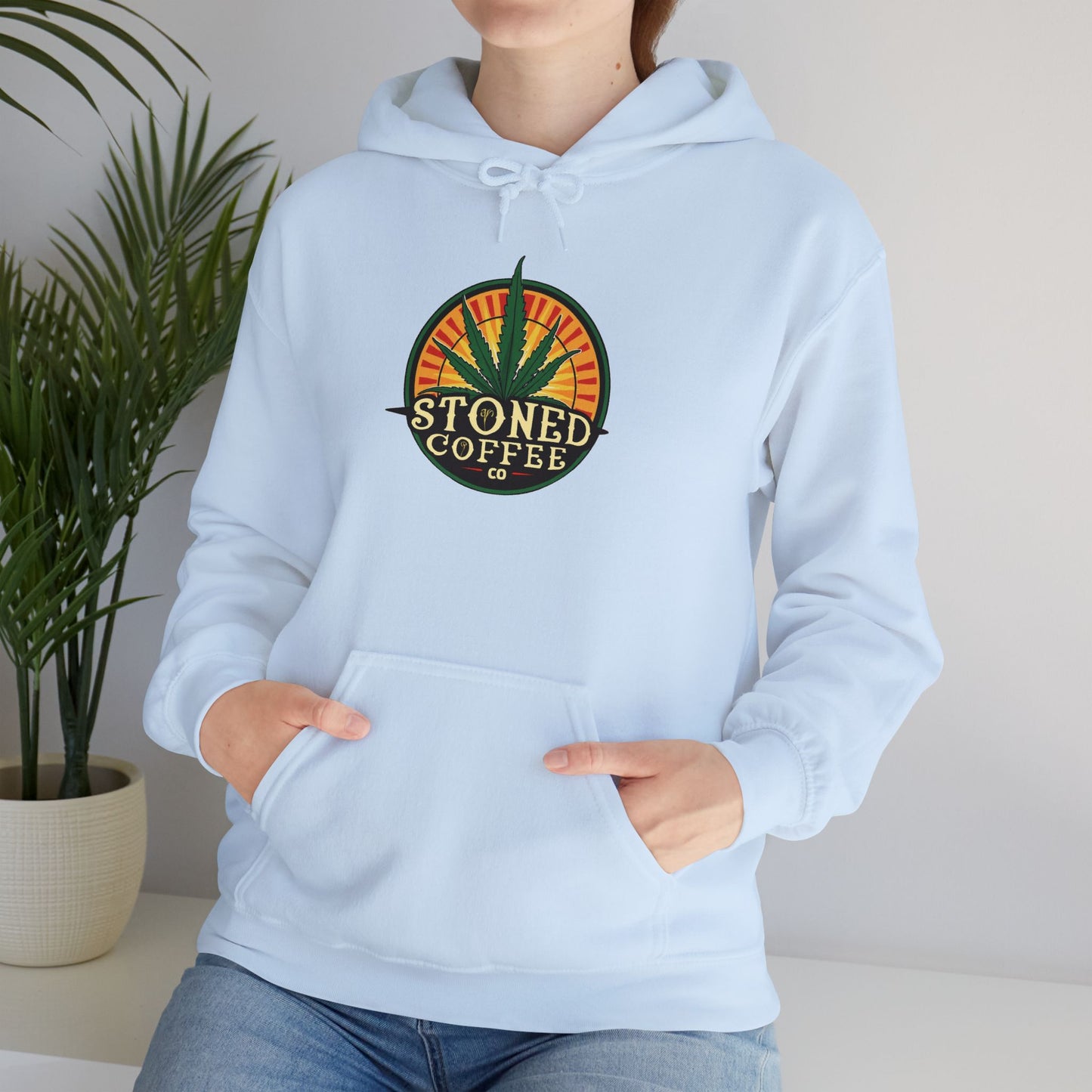 Hooded Sweatshirt Stoned Coffee Co Logo 3