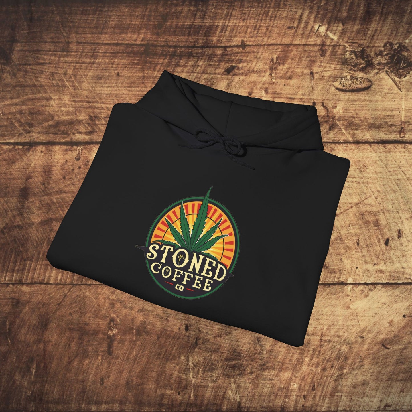 Hooded Sweatshirt Stoned Coffee Co Logo 3