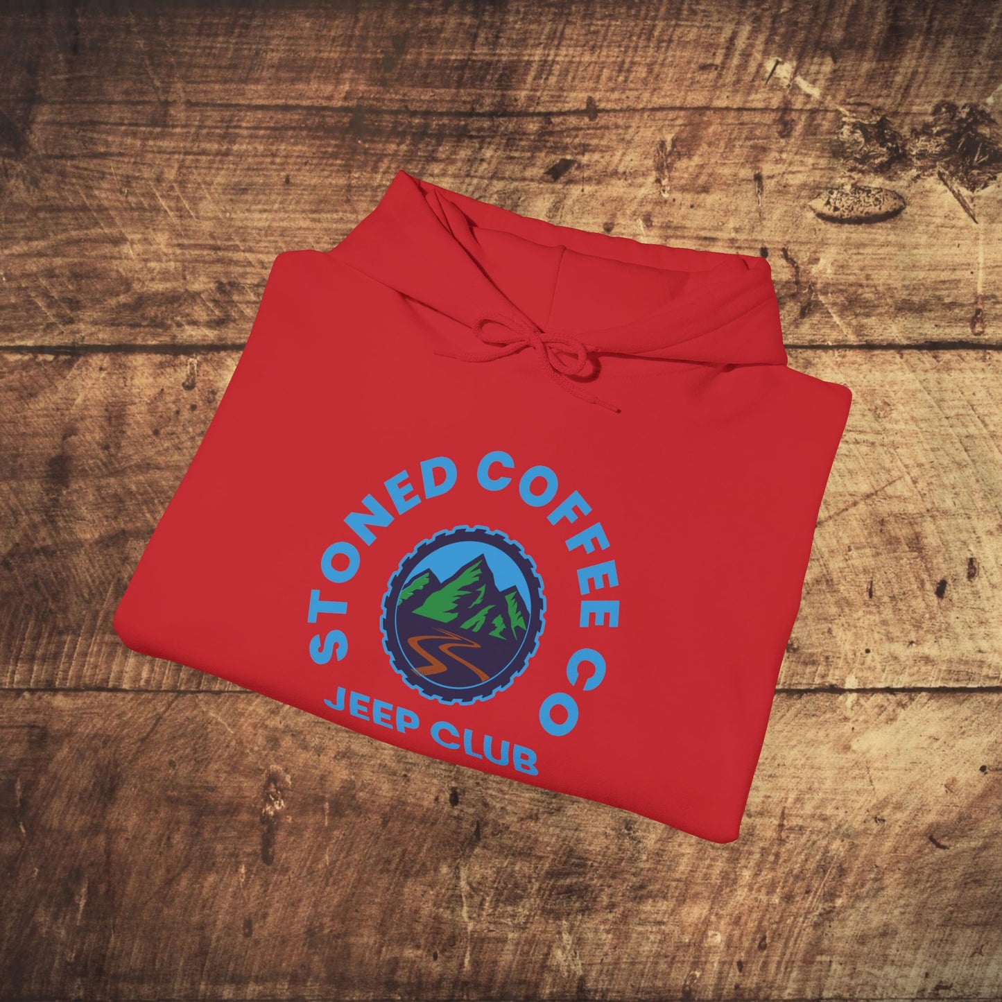 Hooded Sweatshirt Stoned Coffee Co Jeeper Club