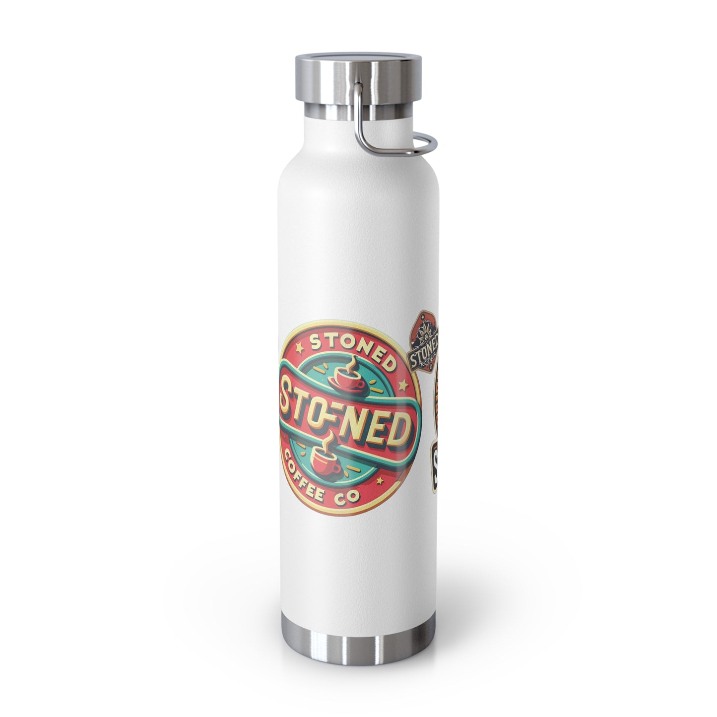 Stoned Coffee Co Copper Vacuum Insulated Bottle, 22oz