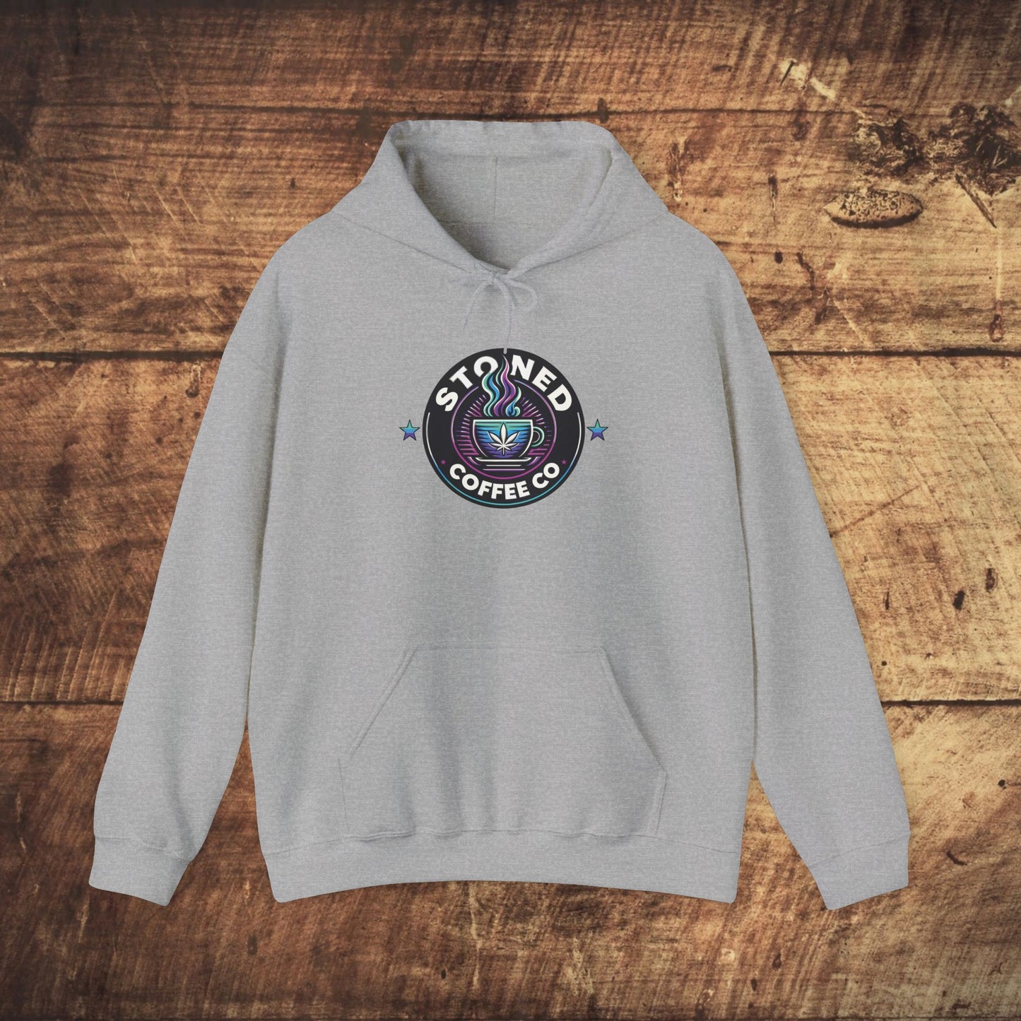 Hooded Sweatshirt - Stoned Coffee Company Logo 5