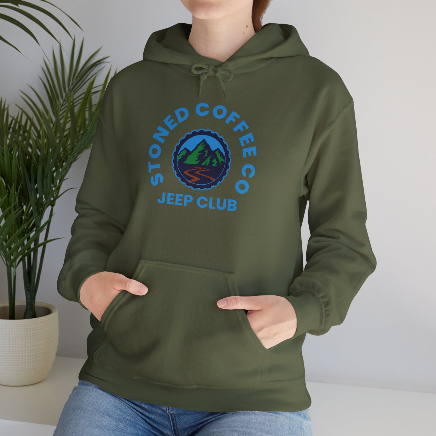 Hooded Sweatshirt Stoned Coffee Co Jeeper Club