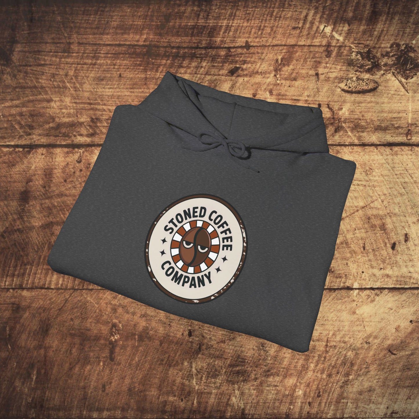 Stoned Coffee Company Hoodie — "There are Two Kinds of People..." Coffee Lover Sweatshirt