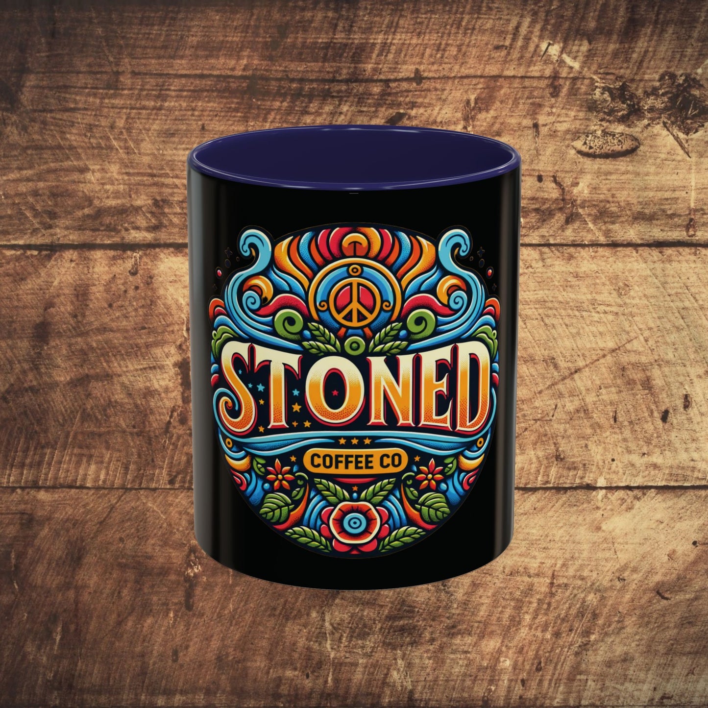 Stoned Coffee Company Accent Coffee Mug (11, 15oz)