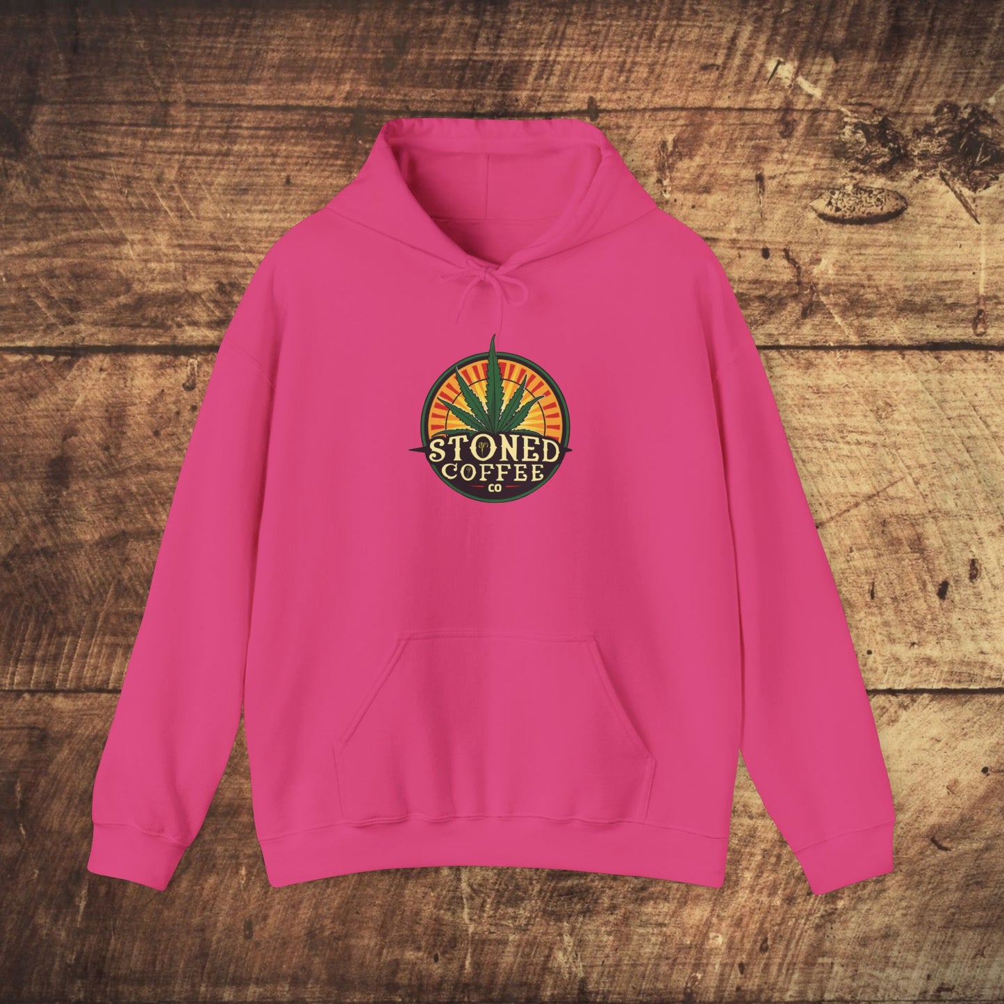 Hooded Sweatshirt Stoned Coffee Co Logo 3