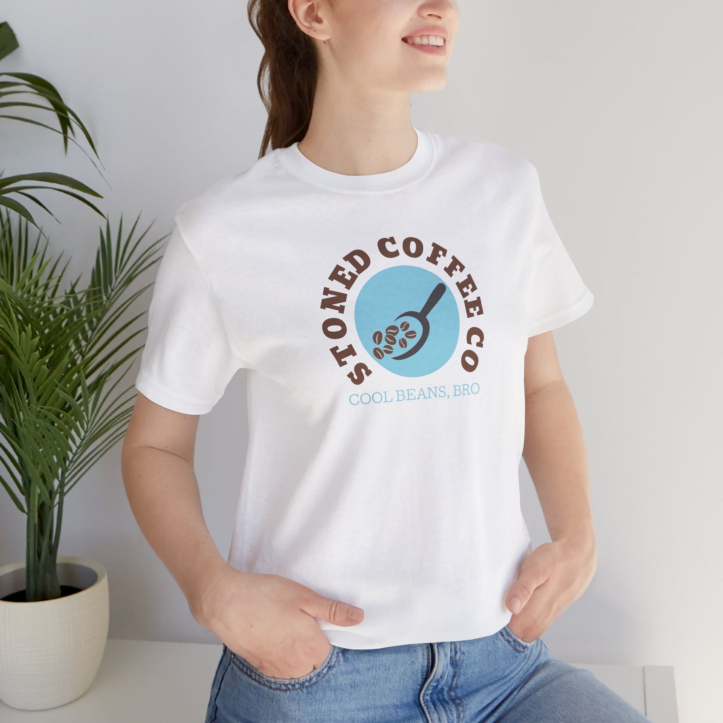 T-Shirt - Stoned Coffee Co, Cool Beans Bro Graphic Tee