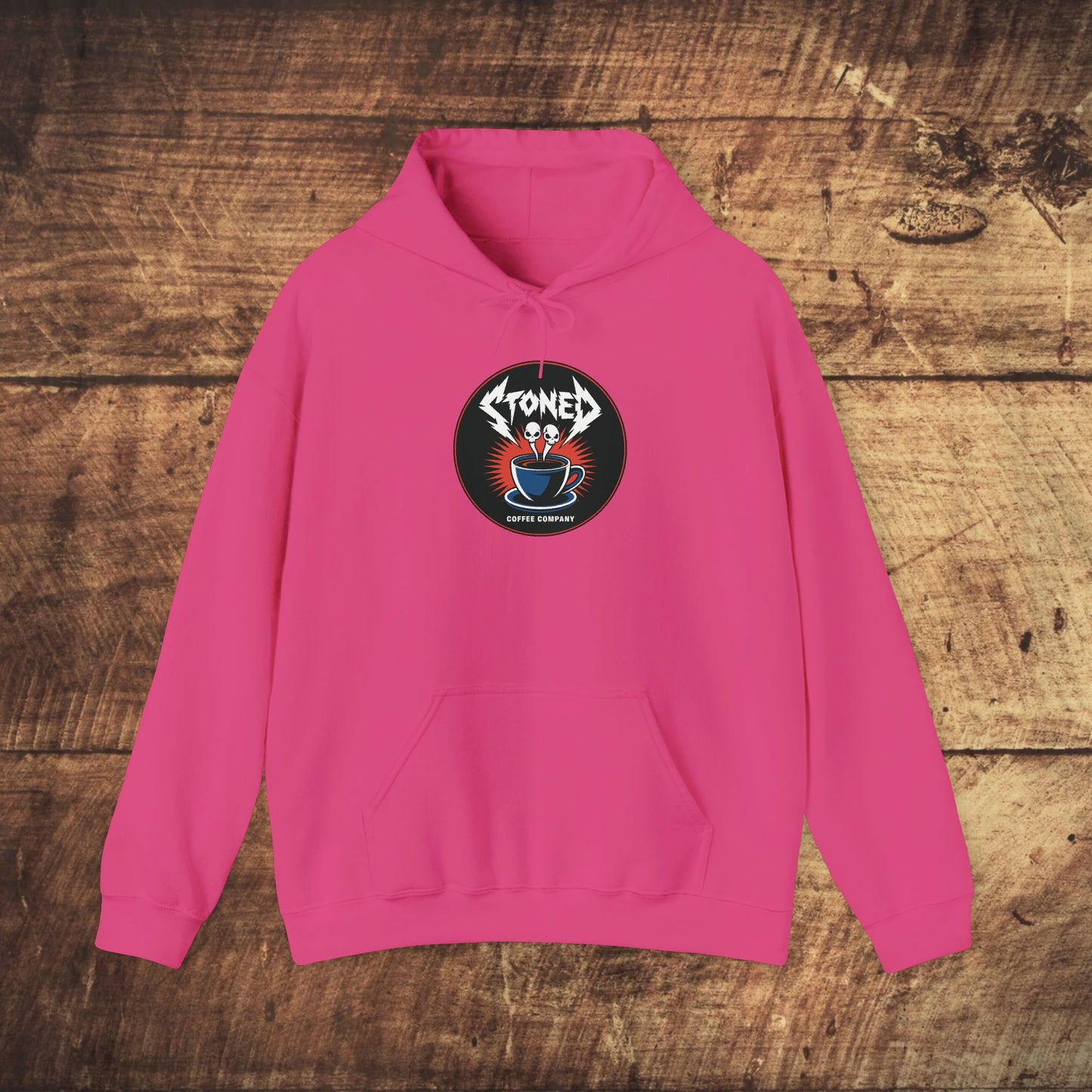 Stoned Coffee Company Escaping Music Souls Hooded Sweatshirt