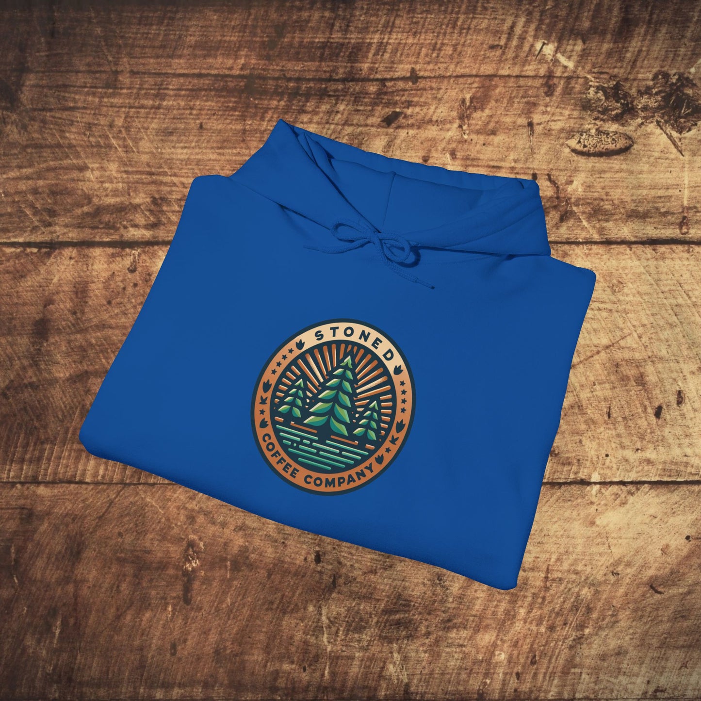 Stoned Coffee Company Hoodie — "Let All the Trees of the Forest Sing for Joy" (Psalm 96:12)