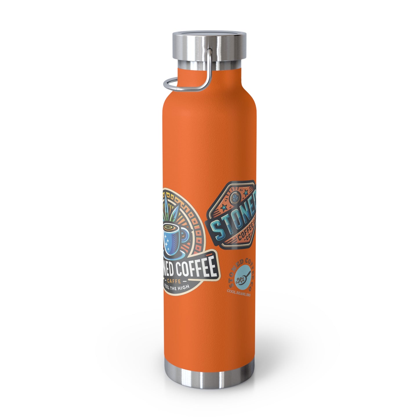 Stoned Coffee Co Copper Vacuum Insulated Bottle, 22oz