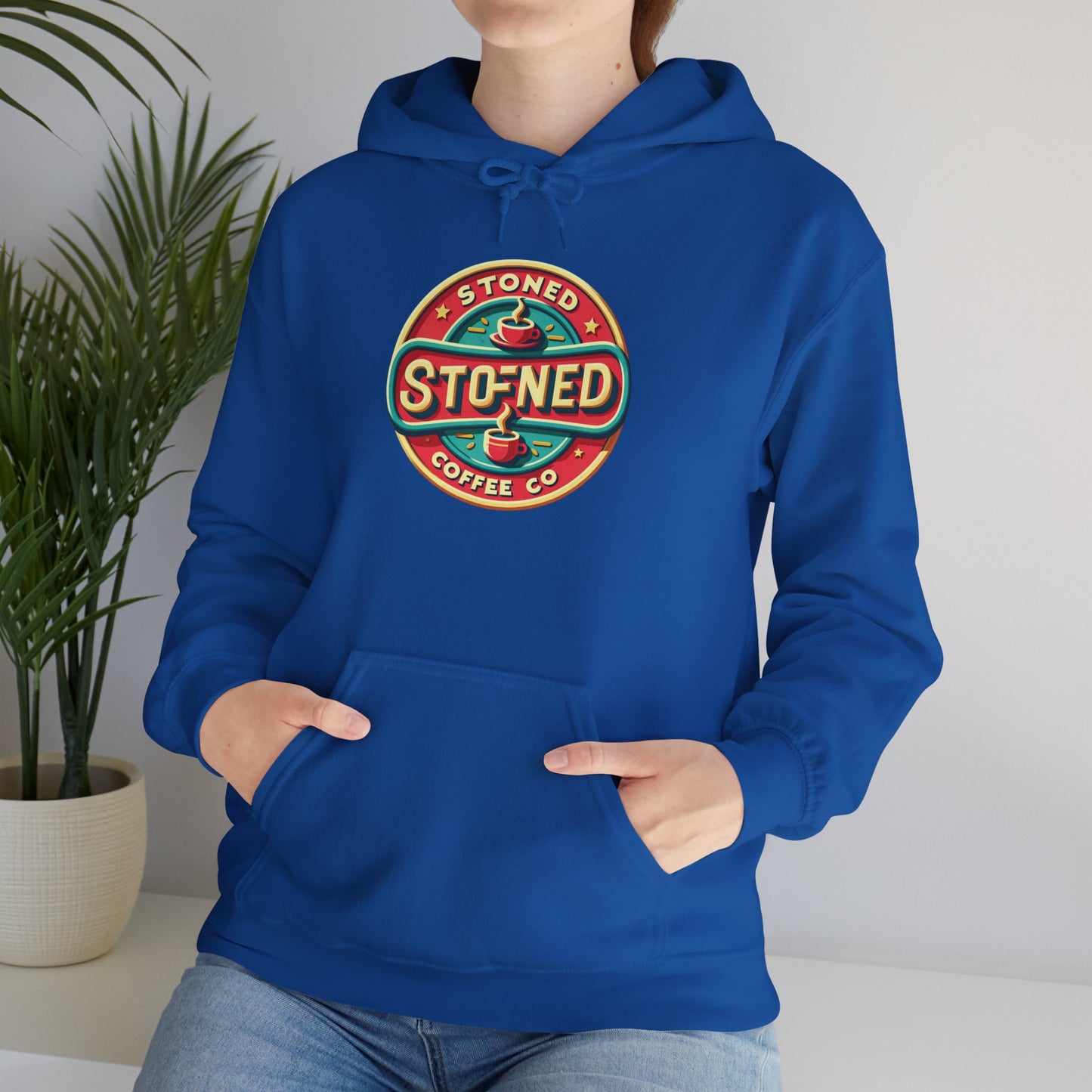 Hooded Sweatshirt - Stoned Coffee Co Logo 2