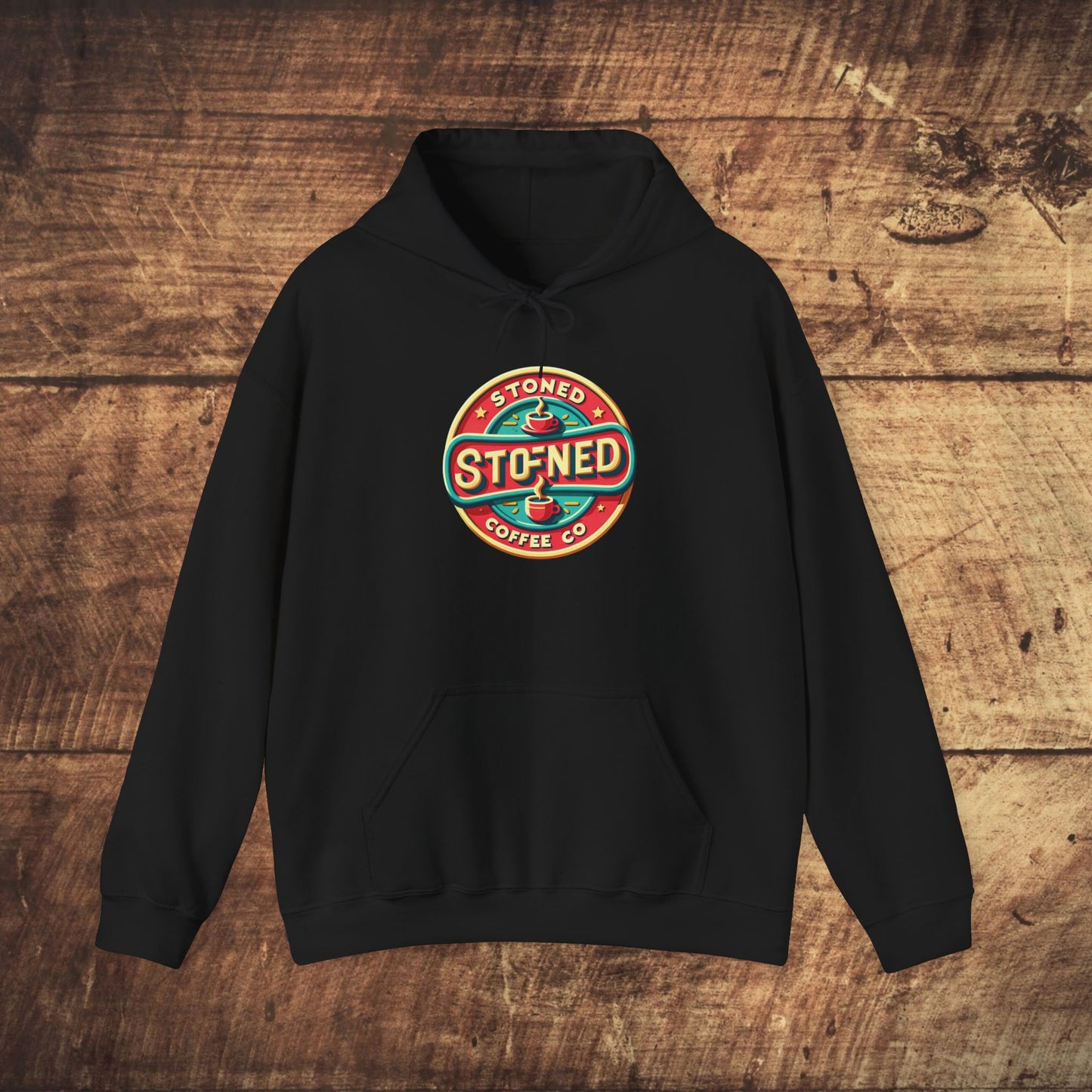 Hooded Sweatshirt - Stoned Coffee Co Logo 2
