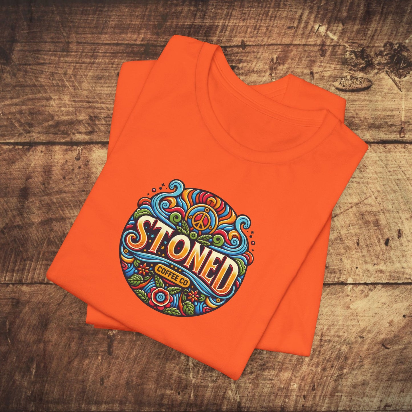 Unisex Tee Stoned Coffee Co Logo 1