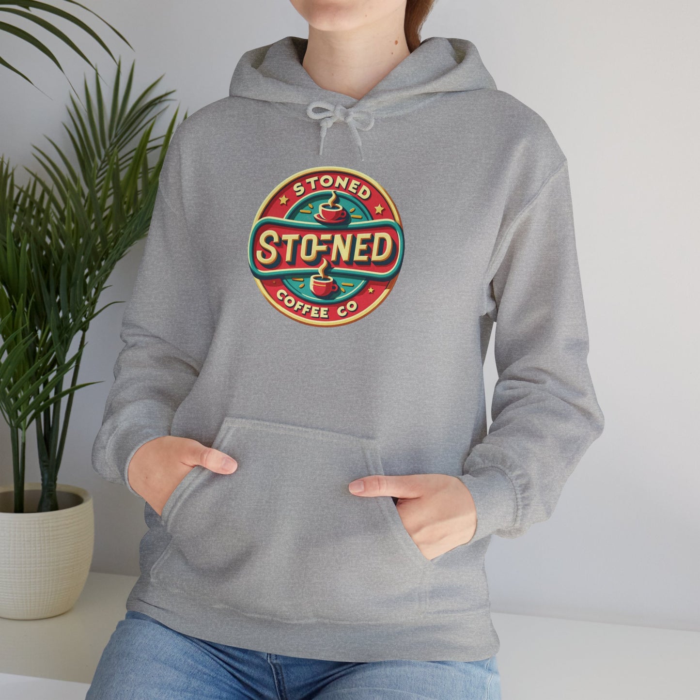 Hooded Sweatshirt - Stoned Coffee Co Logo 2