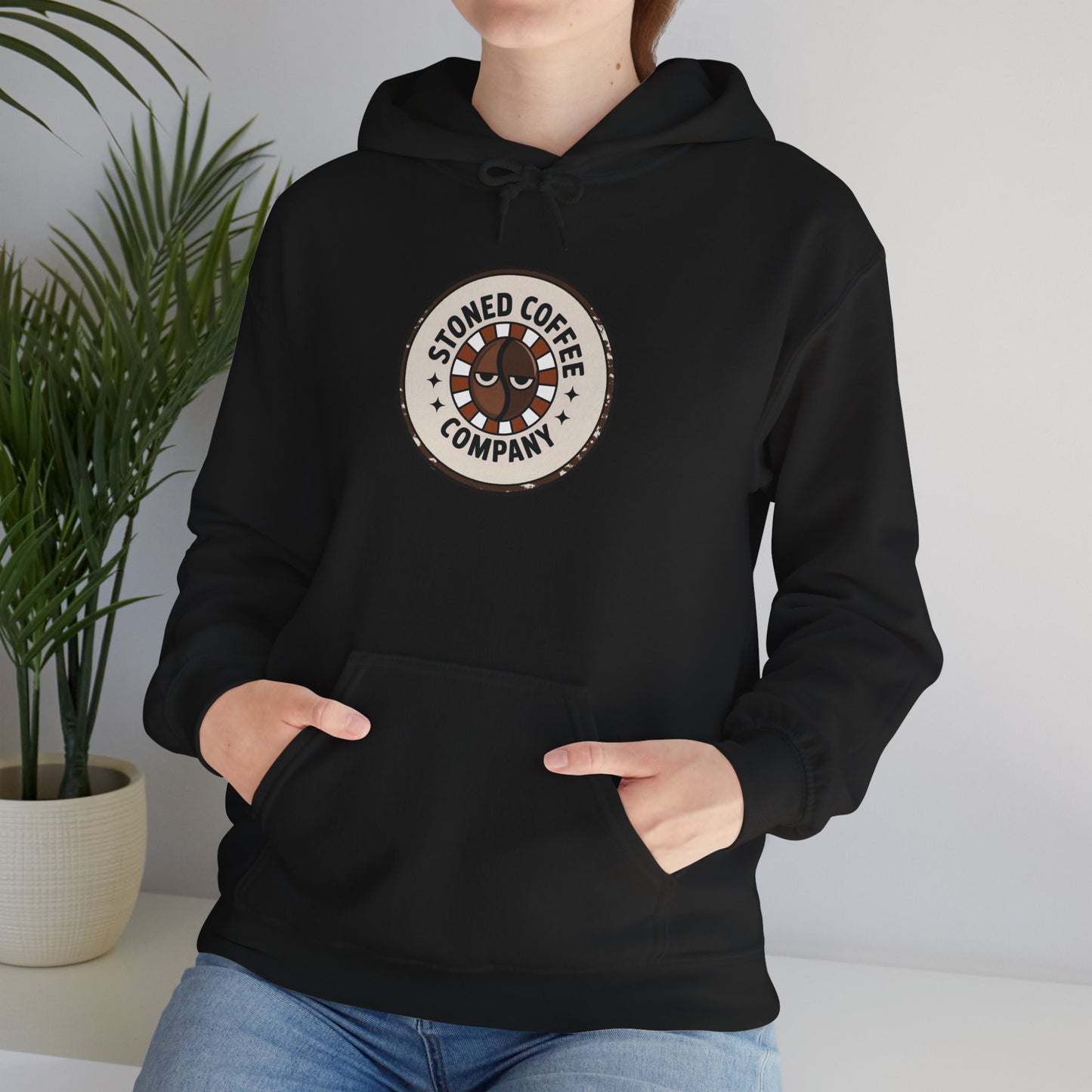 Stoned Coffee Company Hoodie — "There are Two Kinds of People..." Coffee Lover Sweatshirt
