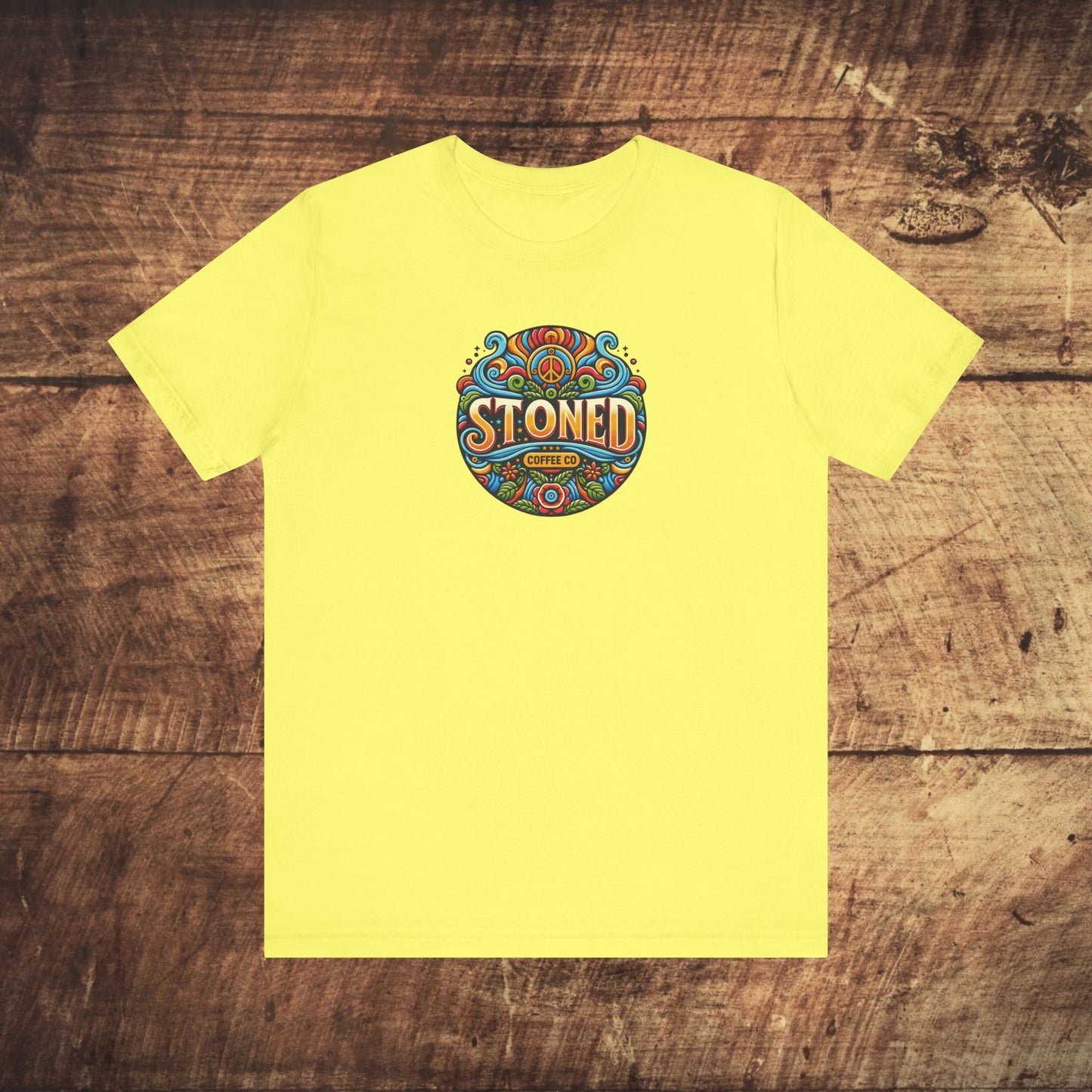 Unisex Tee Stoned Coffee Co Logo 1